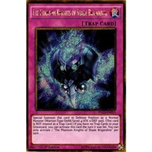 The Phantom Knights of Shade Brigandine (PGL3-EN015) Gold
