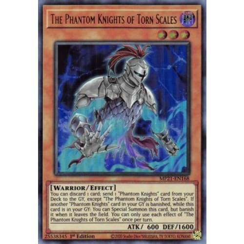 The Phantom Knights of Torn Scales (MP21-EN168) Ultra Rare