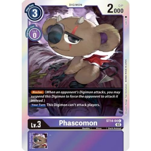 Phascomon - ST14-04 - Common Foil - Single