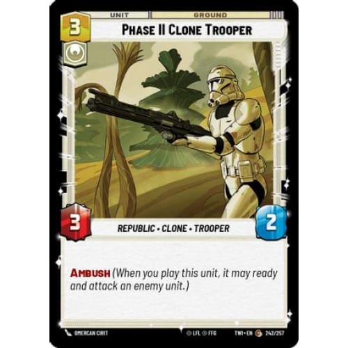 Phase II Clone Trooper (242/257) Foil - Single