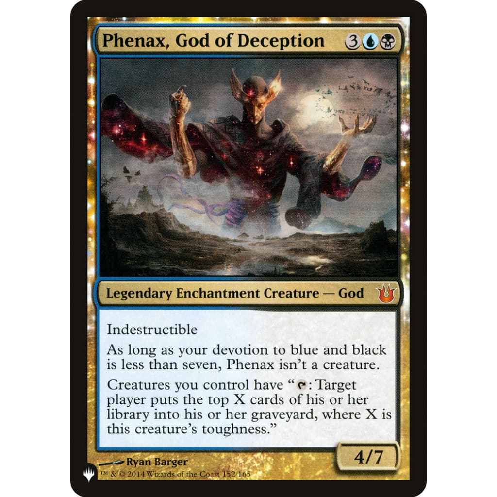 Phenax God of Deception (PLIST-445): (nyxtouched) - Single