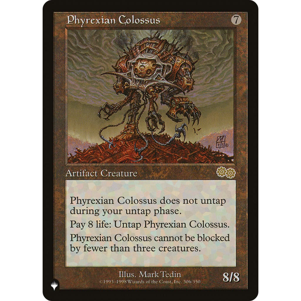 Phyrexian Colossus (PLST-USG-305) - Single