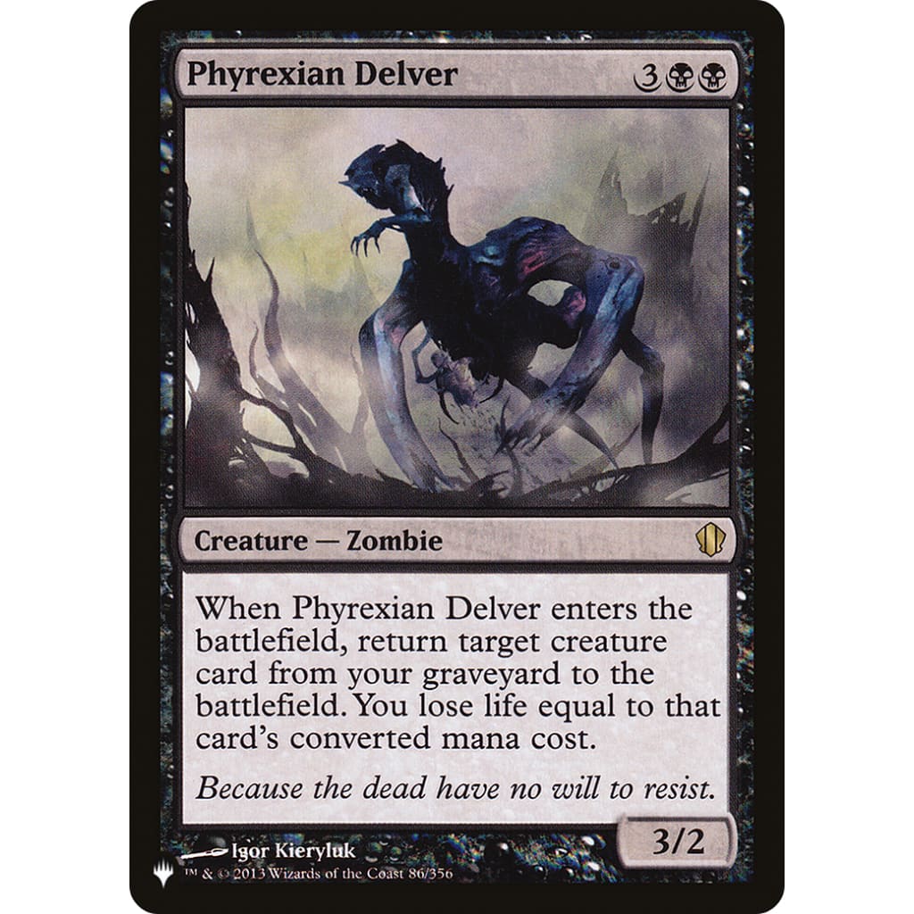 Phyrexian Delver (PLST-C13-86) - Single
