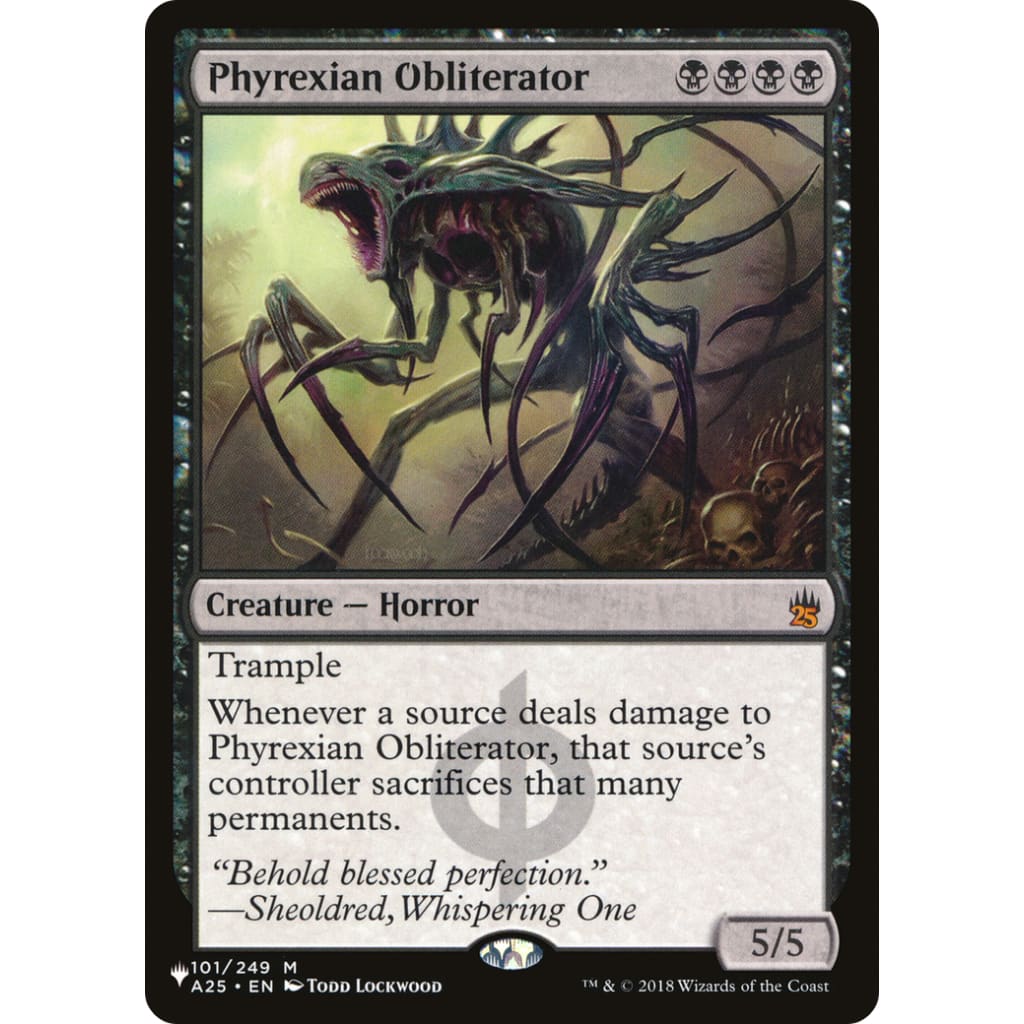 Phyrexian Obliterator (PLST-A25-101) - Single