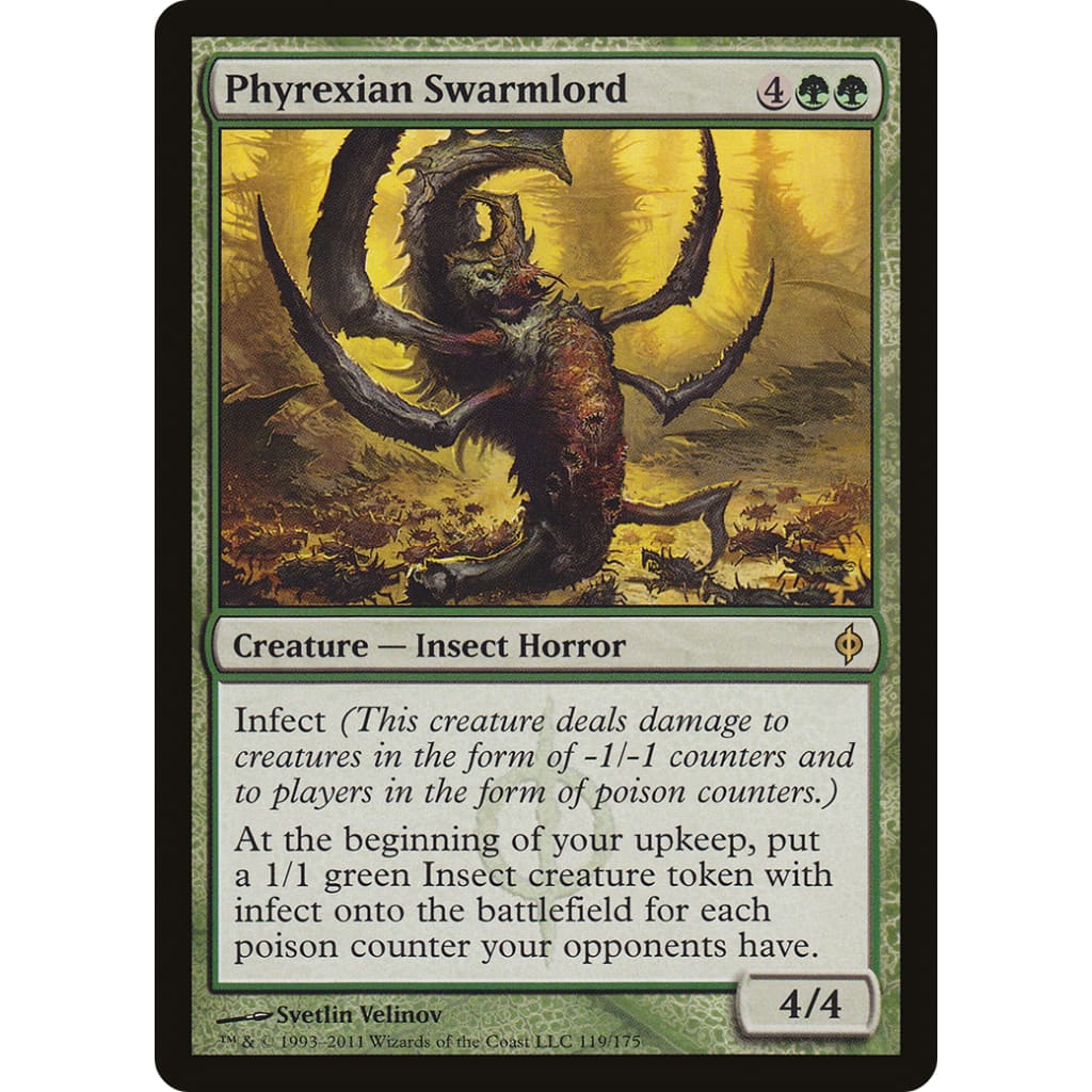 Phyrexian Swarmlord (NPH-119) Foil - Single