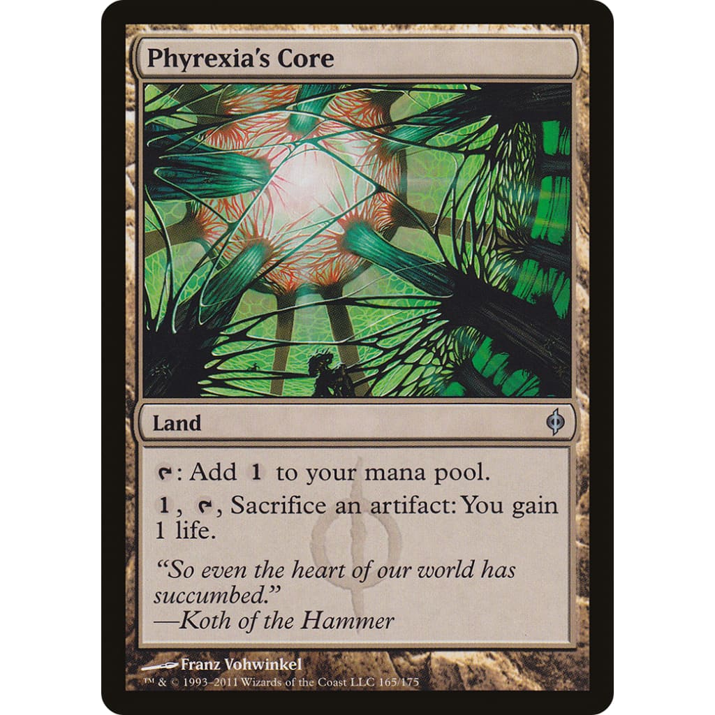 Phyrexia’s Core (NPH-165) Foil - Single