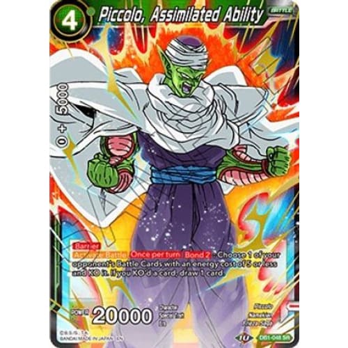 Piccolo Assimilated Ability (Draft Box 04 - Dragon Brawl)
