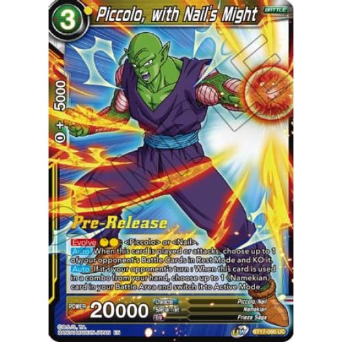 Piccolo with Nail’s Might (Ultimate Squad Pre-Release