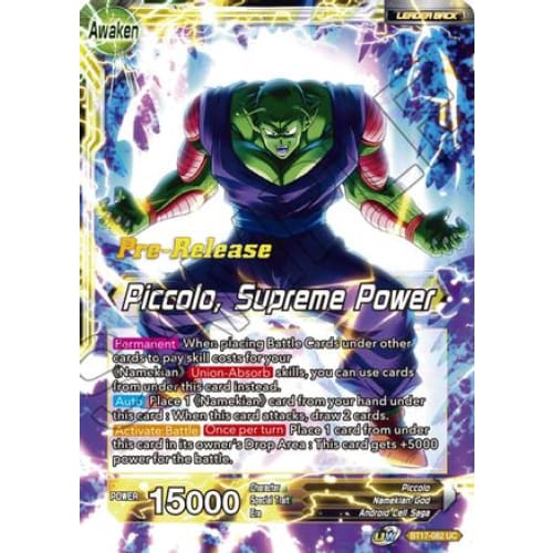 Piccolo // Supreme Power (Ultimate Squad Pre-Release Cards)