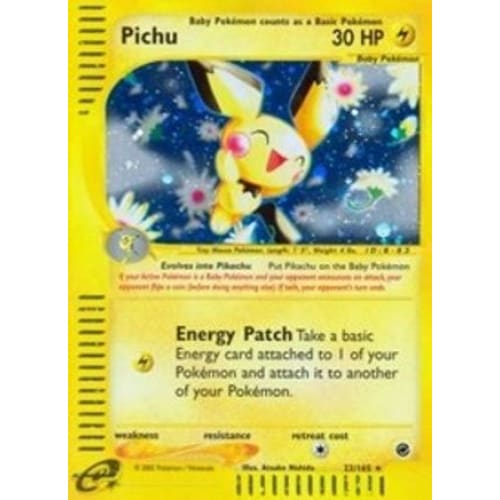 Pichu (022/165) Holo Rare Reverse Holofoil - Single