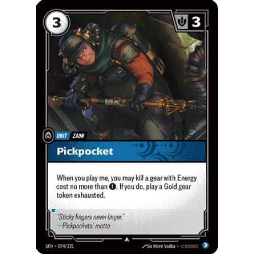 Pickpocket (074/221) - Spiritforged Foil - Single