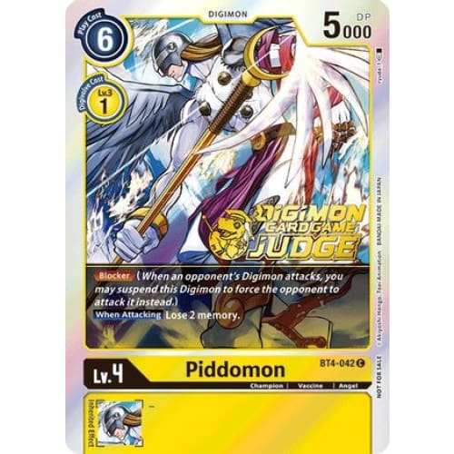Piddomon (Judge Pack 1) (BT4-042 C) Promo Foil - Single