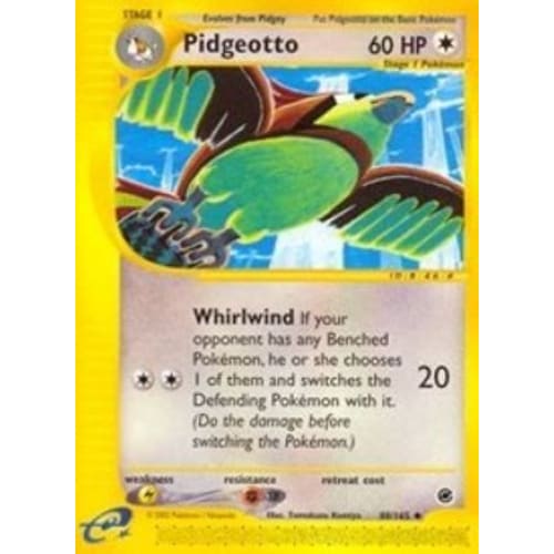 Pidgeotto (088/165) Uncommon Reverse Holofoil - Single