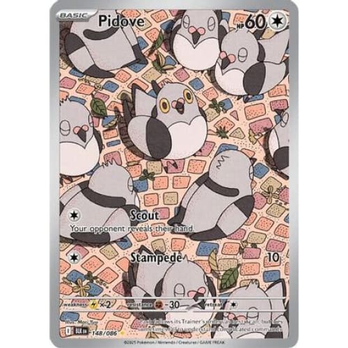 Pidove - 148/086 (148) Illustration Rare Holofoil - Single