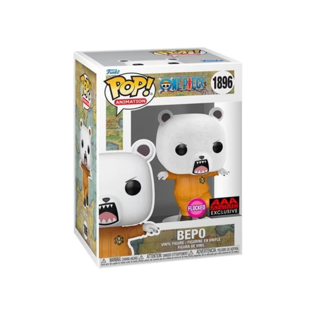 One Piece Bepo Bear Flocked Funko Pop! Vinyl Figure #1896