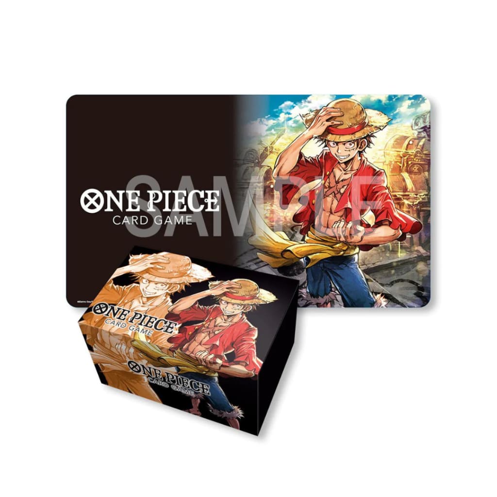 One Piece Card Game - Playmat/Card Case Set - Monkey D.