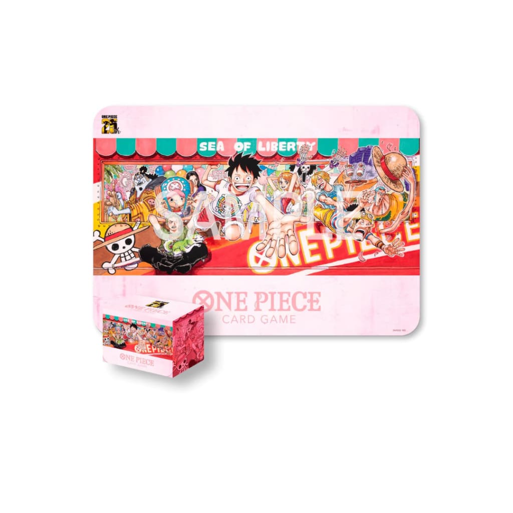 One Piece Card Game - Playmat and Case Set 25th Edition