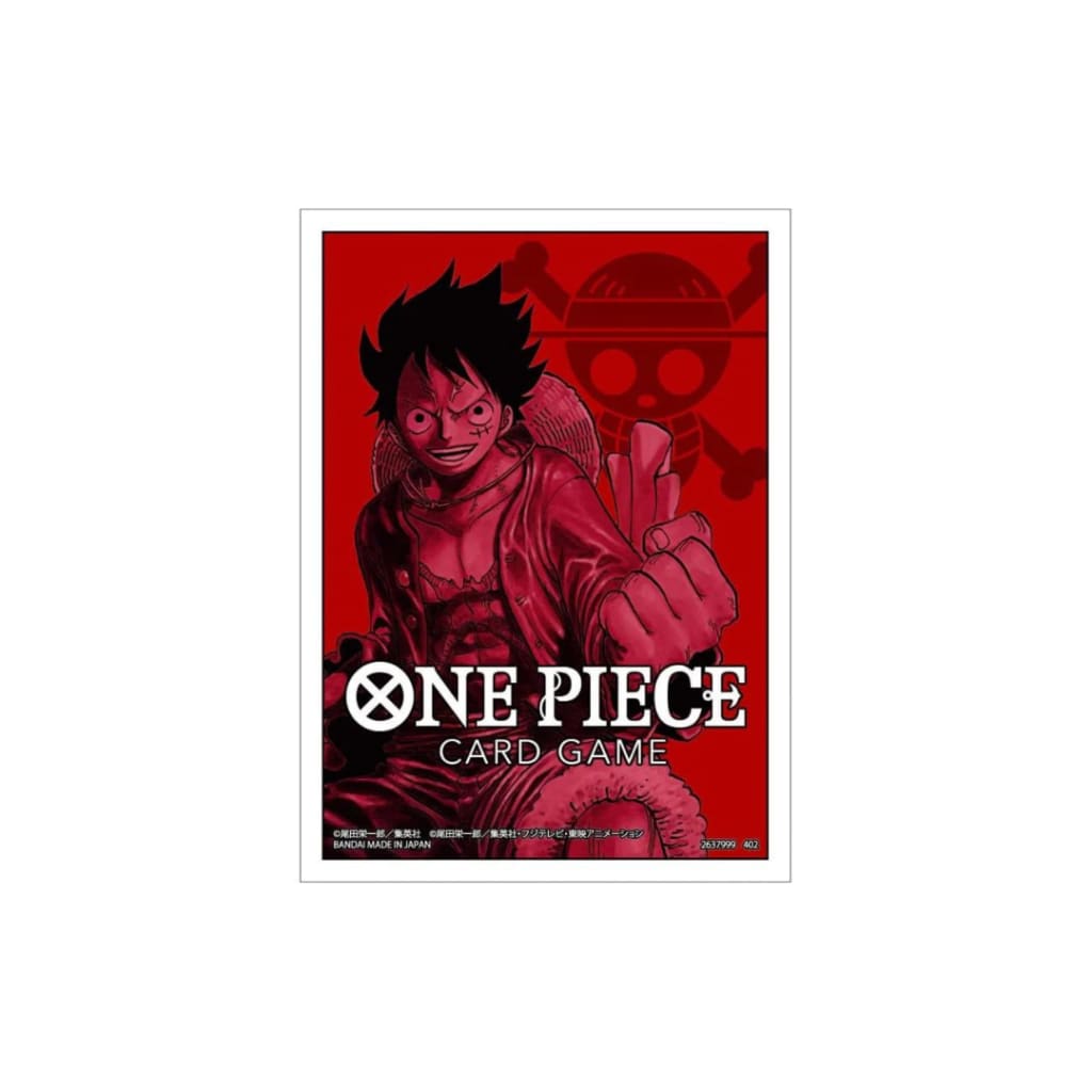 ONE PIECE CARD GAME - SLEEVES SET 1 - MONKEY D. LUFFY