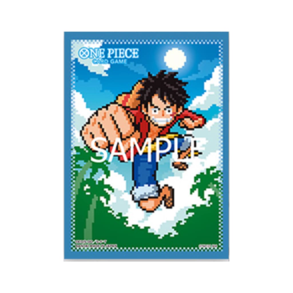 One Piece Card Sleeves - Vol 8 - Monkey D. Luffy (Pixel)