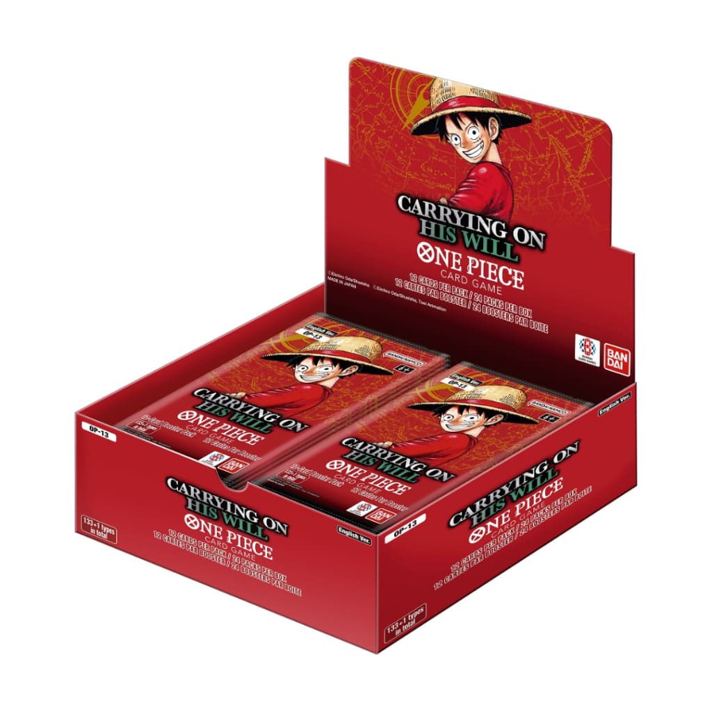 One Piece CG OP-13 Booster Box Carrying On His