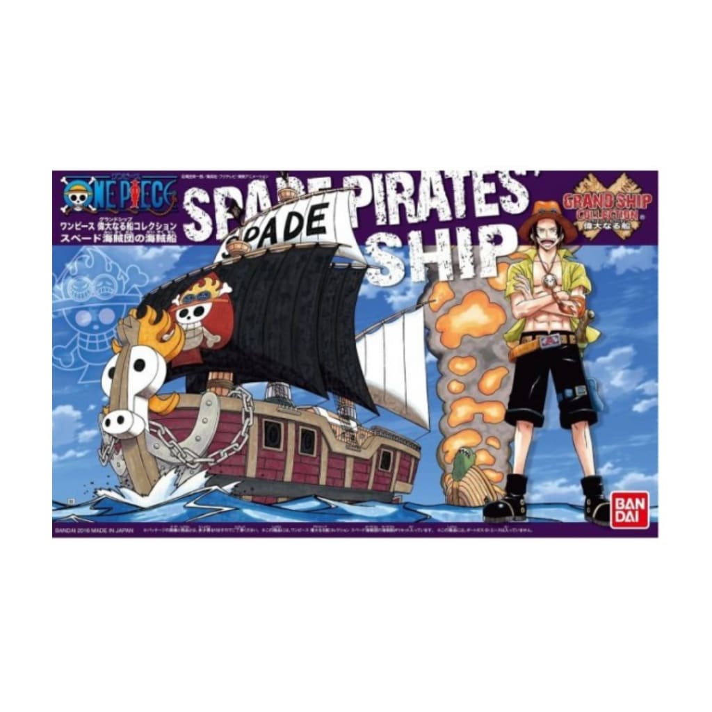 One Piece Grand Ship Collection Spade Pirates’ Model Kit