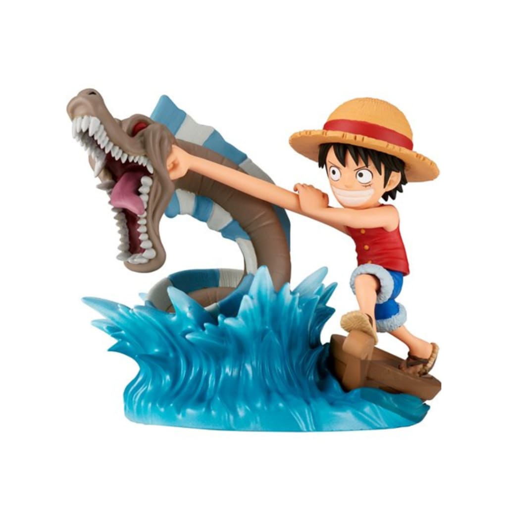 One Piece Monkey D. Luffy vs Local Sea Monster Log Stories