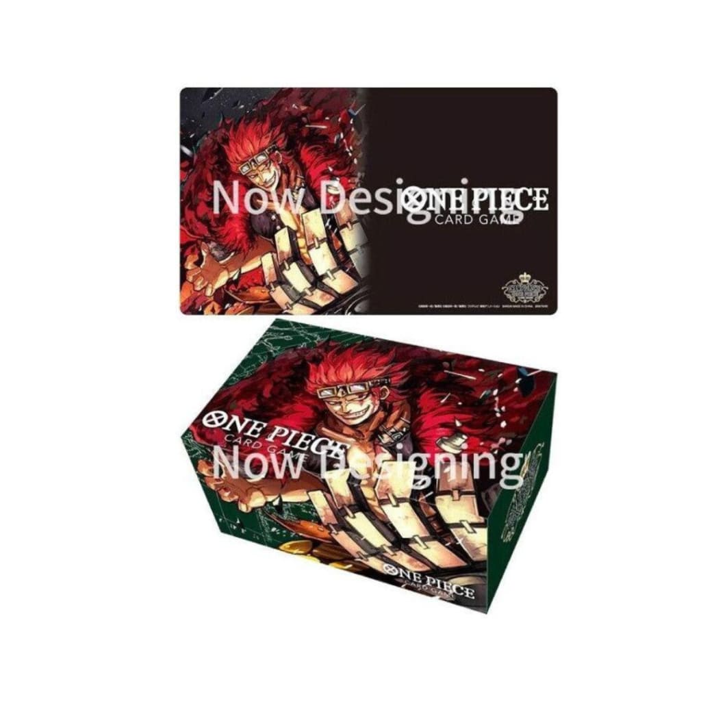 One Piece TCG - Playmat/Storage Box Set - Eustass Kid