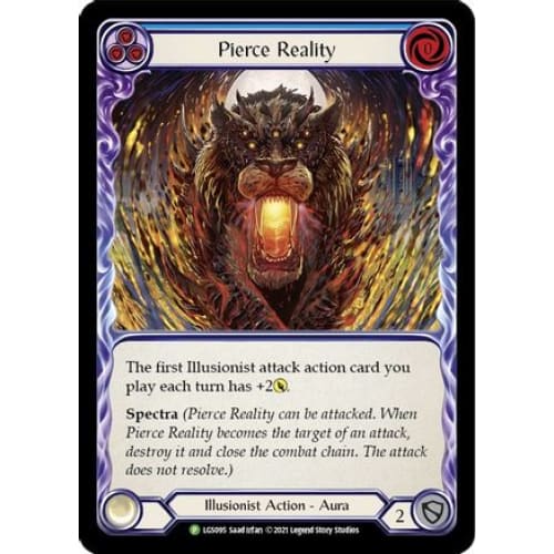 Pierce Reality - LGS095 (FLESH AND BLOOD: PROMO CARDS) Cold