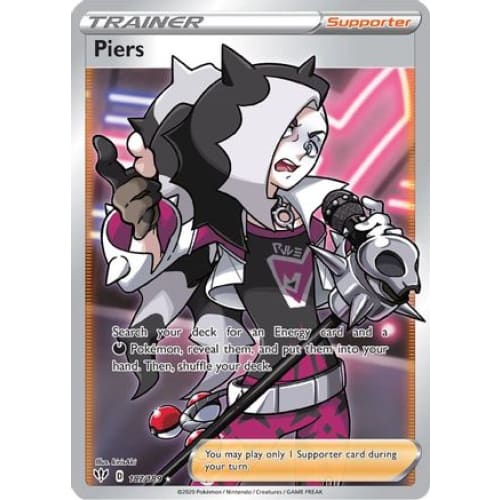 Piers (187/189) Ultra Rare Holofoil - Single