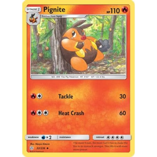 Pignite (032/236) Uncommon Reverse Holofoil - Single