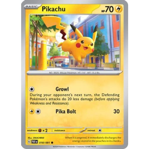 Pikachu (18) Common - Single