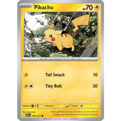Pikachu (55) Common - Single