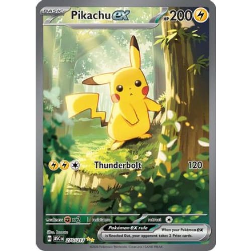 Pikachu ex - 276/217 (276) Special Illustration Rare