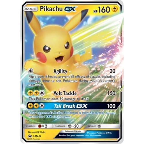 Pikachu-GX (SM232/248) Promo Holofoil - Single