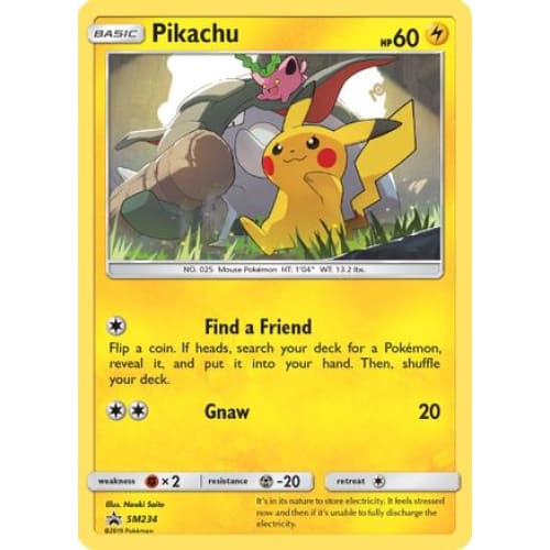Pikachu (SM234/248) Promo Holofoil - Single