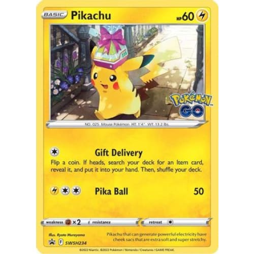 Pikachu (SWSH234/184) Promo Holofoil - Single