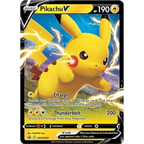Pikachu V (SWSH061/184) Promo Holofoil - Single