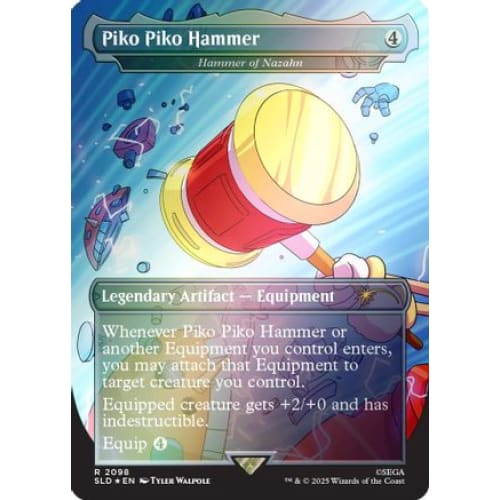 Piko Hammer - of Nazahn (Rainbow Foil) (SLD-2098) Foil