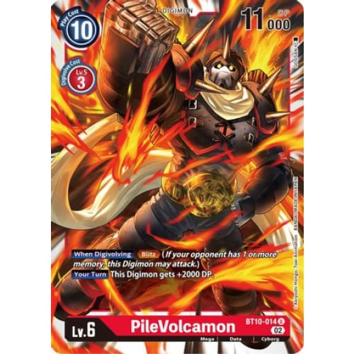 PileVolcamon - BT10-014 - Uncommon - Single