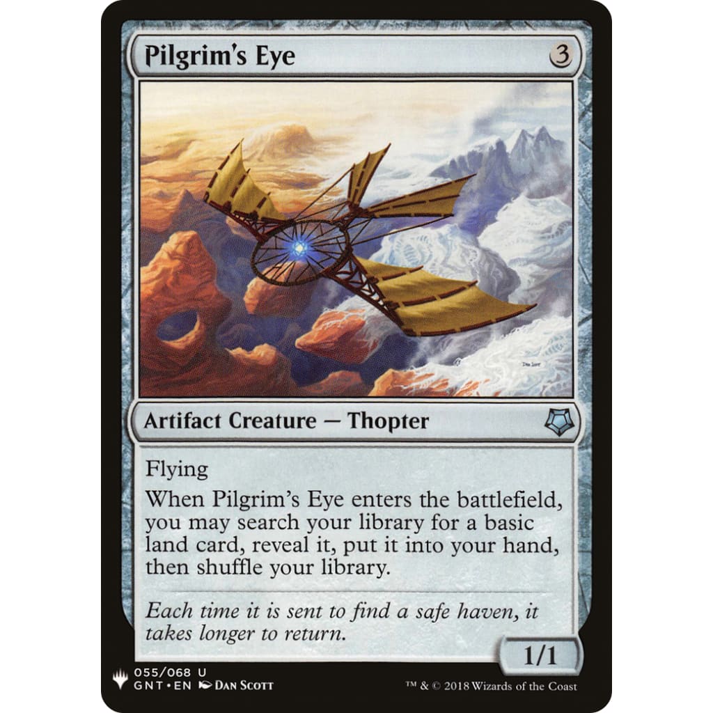Pilgrim’s Eye (PLST-GNT-55) - Single