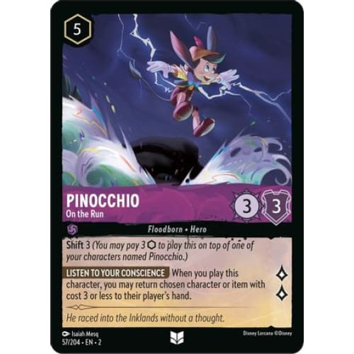 Pinocchio - On the Run (57/204) - Rise of Floodborn Cold
