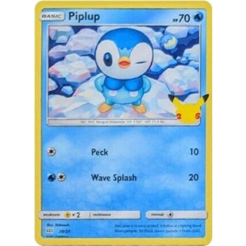 Piplup (020/025) Promo - Single