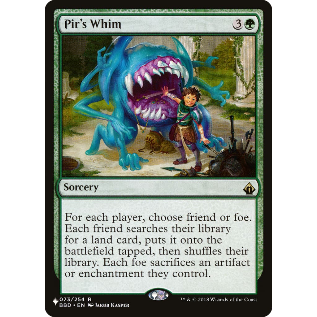 Pir’s Whim (PLST-BBD-73) - Single