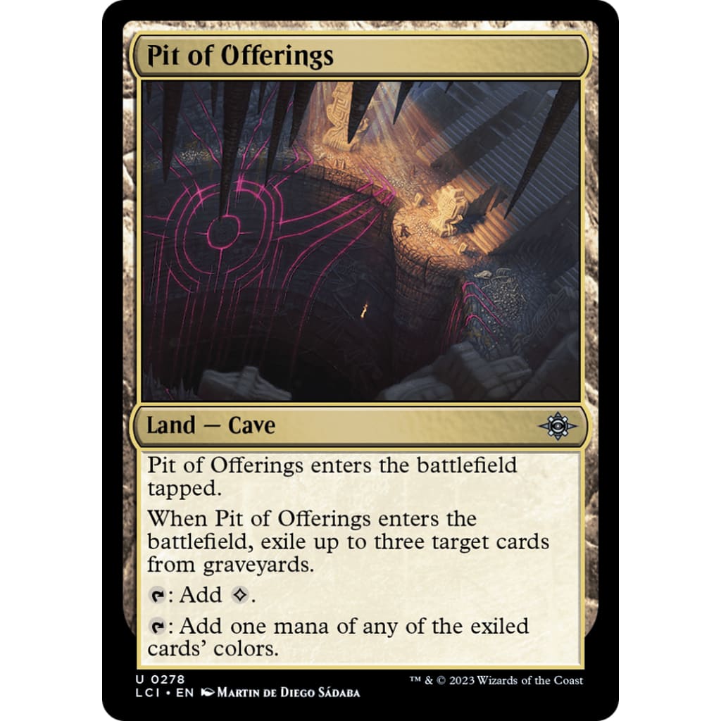 Pit of Offerings (LCI-278) - Single