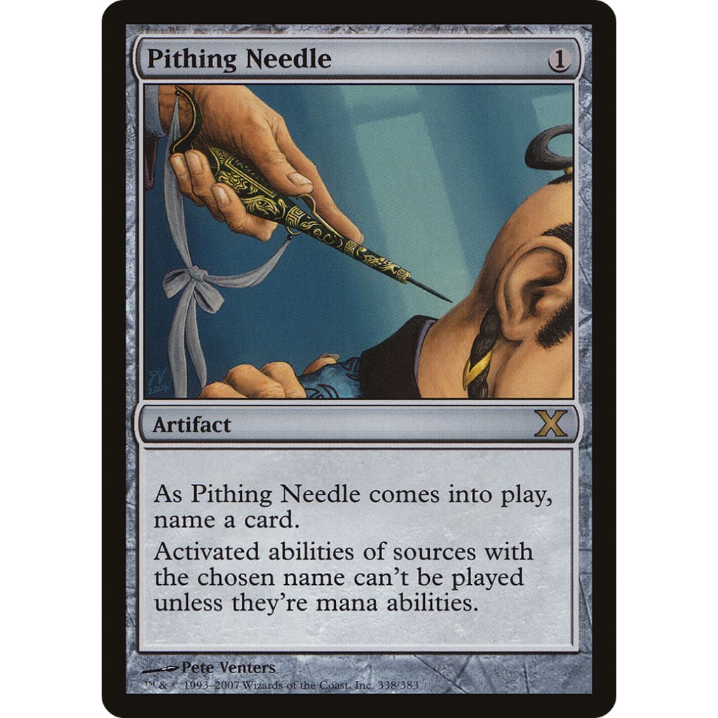 Pithing Needle (10E-338) Foil - Single