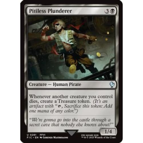 Pitiless Plunderer (Surge Foil) (FIC-281) Foil - Single