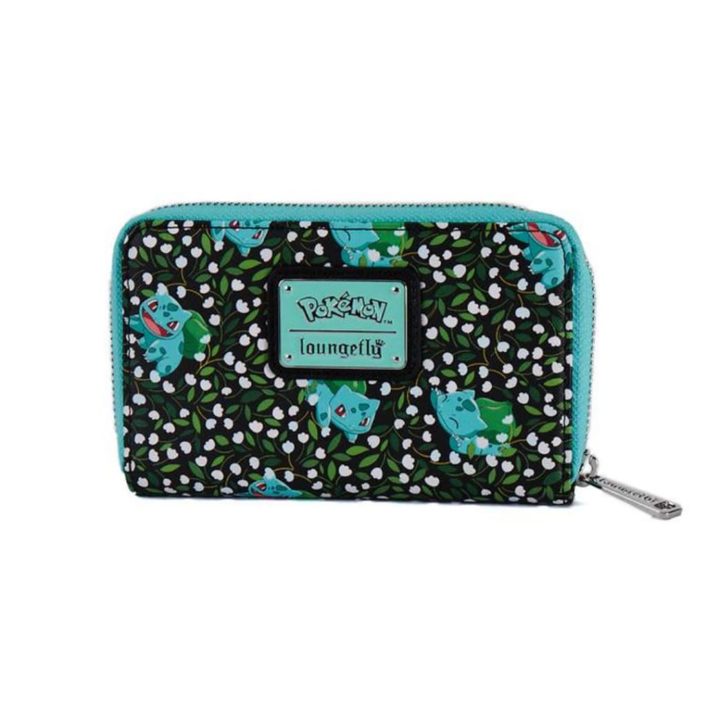 Pixie Pop Up Loungefly Pokémon Bulbasaur AOP Zip Around