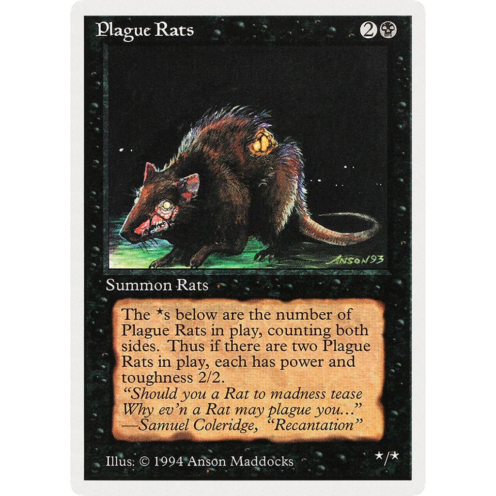 Plague Rats (SUM-123) - Single
