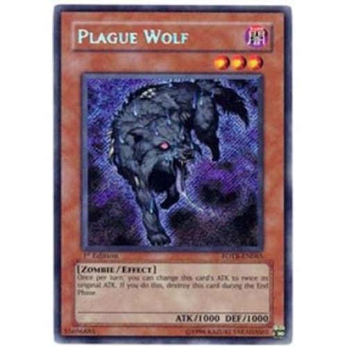 Plague Wolf (FOTB-EN065) Secret Rare Unlimited - Single