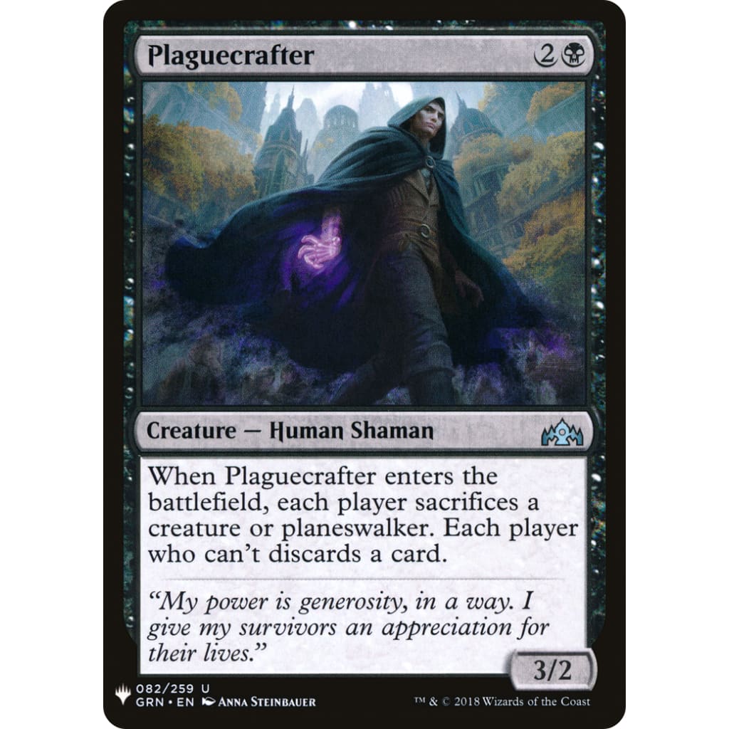 Plaguecrafter (PLST-GRN-82) - Single